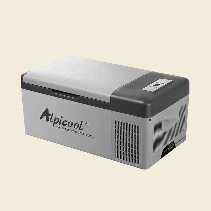 Alpicool C15 Portable Refrigerator 16 Quart(15 Liter) 12/24V DC Car Fridge Freezer