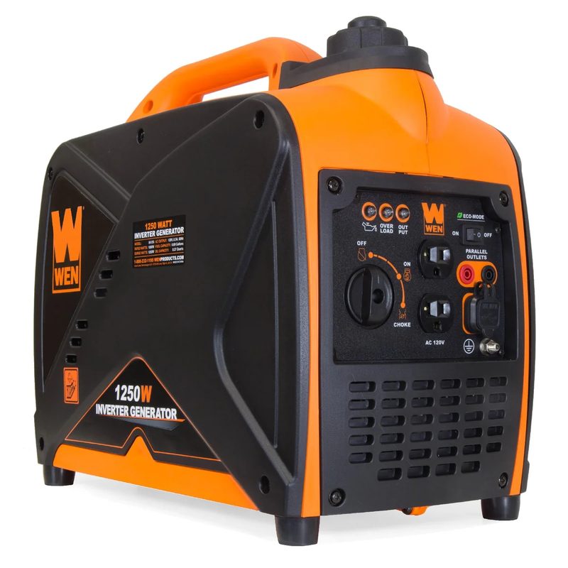 WEN 56125i 1250-Watt Gas-Powered Inverter Generator CARB Compliant