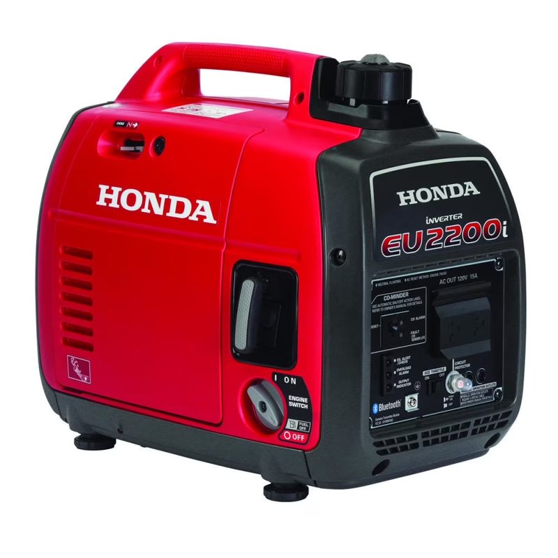 Honda EU2200i 2200-Watt Portable Inverter Generator with CO-Minder