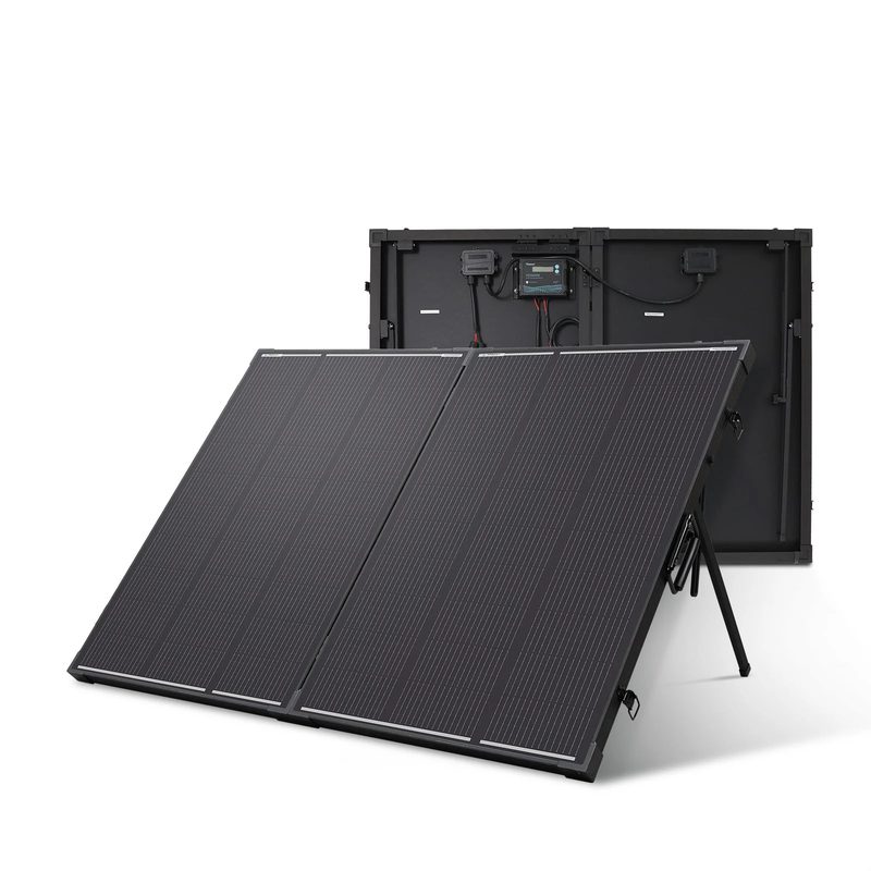 Renogy 200W 12V Portable Solar Panel Suitcase with Waterproof 20A Voyager Charge Controller