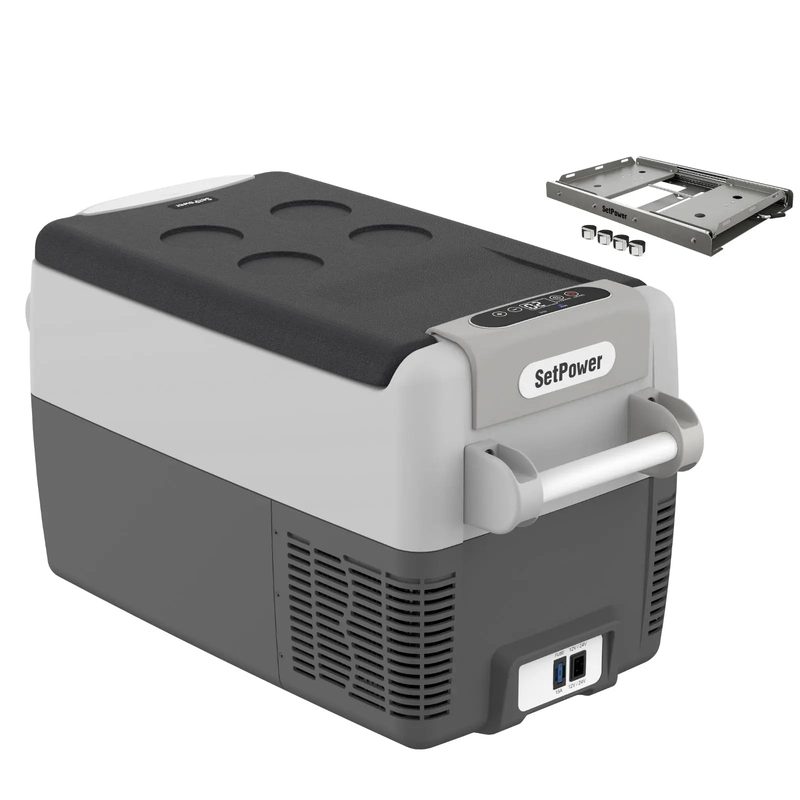 Setpower AJ30 12V Car Refrigerator 32 Quart Portable Fridge Freezer