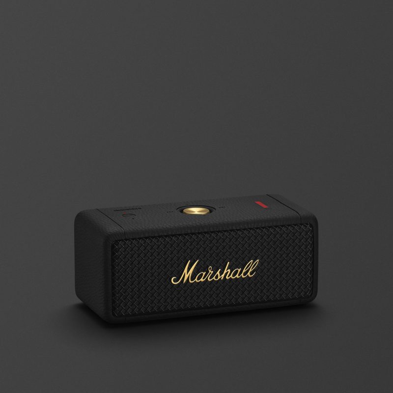Marshall Emberton II Portable Bluetooth Speaker - Black and Steel