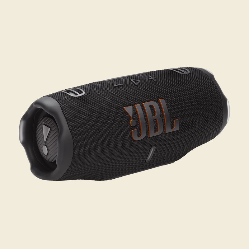 JBL Charge 6 Portable Bluetooth Speaker, Waterproof, Drop-Proof - Black