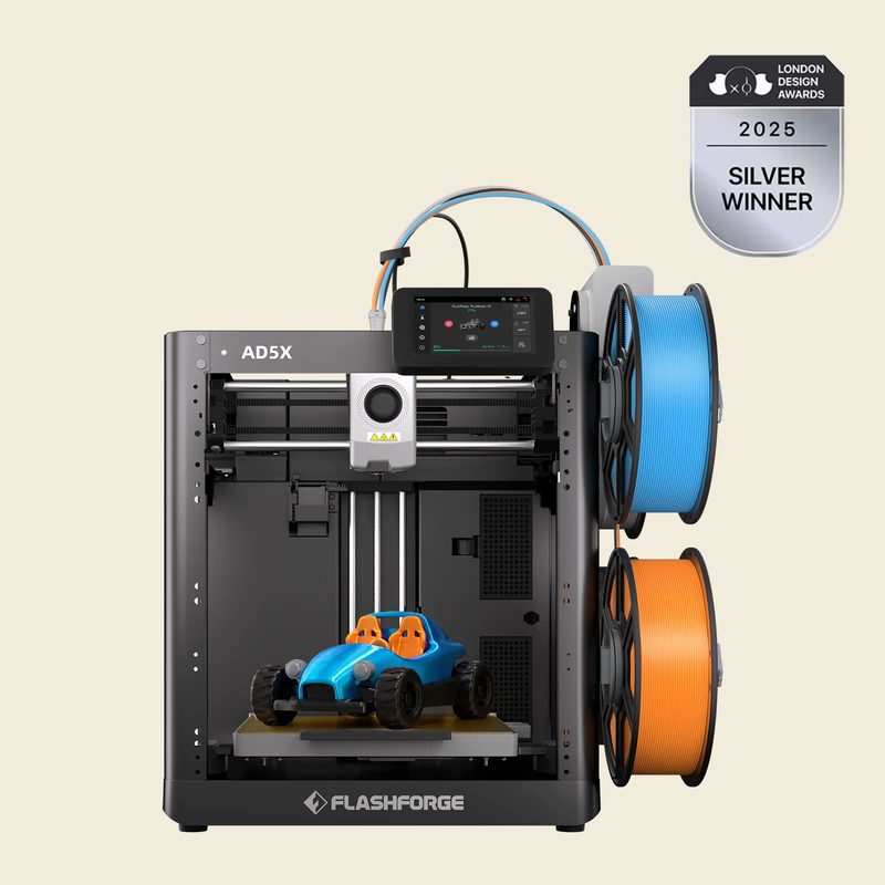 FLASHFORGE AD5X Multi-Color 3D Printer with IFS 4-Color