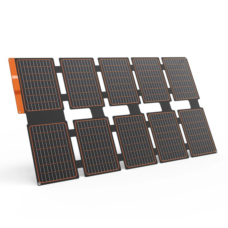FlexSolar 100W Portable Solar Panel Charger with PD3.0 USB-C, QC3.0 USB-A & DC, IP67