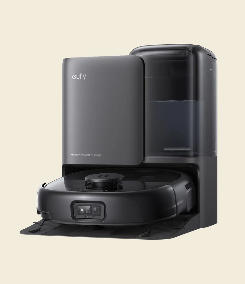 eufy Robot Vacuum E25, 20,000 Pa Turbo Suction, Roller Mop with HydroJet System, All-in-One Robot Vacuum and Mop Combo