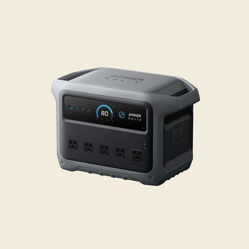Anker SOLIX C1000 Gen 2 Portable Power Station | 1,024Wh LiFePO4 Battery, Full Charge in 49 Min, 2,000W Solar Generator (Peak 3,000W) for UPS, Outdoor and Emergency Use